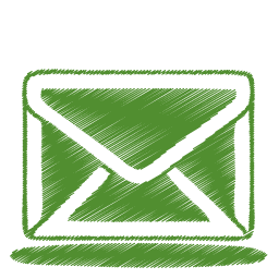 Green mail icon