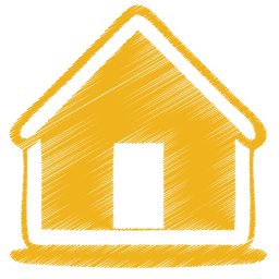 Yellow home icon