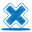 Blue-cross icon
