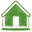 Green-home icon