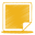 Yellow picture icon