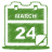 Green calendar icon