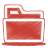 Red folder icon