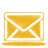 Yellow mail icon
