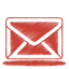 Red mail icon