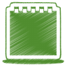 Green-notes icon
