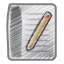 Scribble-document icon