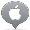 Social-balloon-apple icon
