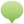 Social balloon color green bright icon