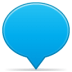 Social-balloon-color-blue icon