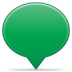 Social-balloon-color-green icon