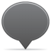 Social-balloon-color-grey icon