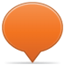 Social-balloon-color-orange icon