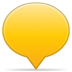 Social-balloon-color-yellow icon