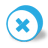 Button-round-cancel icon