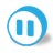 Button-round-pause icon