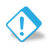Button-square-warning icon