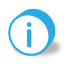 Button round info icon