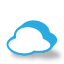 Weather cloud icon