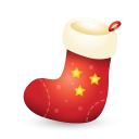 Xmas stocking icon