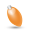 Xmas light orange icon