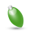 Xmas light green icon
