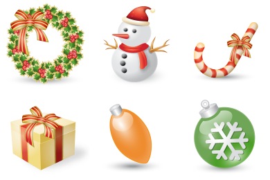 Xmas Festival Icons