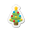 Xmas-sticker-tree icon