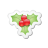 Xmas-sticker-mistletoe icon