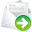Forward-new-mail icon