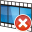 Movie track remove icon