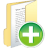 Folder-full-add icon