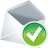 Mail-accept icon