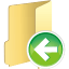 Folder-previous icon