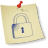 Padlock-locked icon
