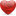 Rosy heart icon