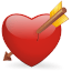 Bleeding-heart icon