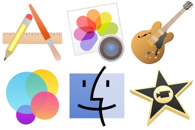 iOS7 Desktop Icons