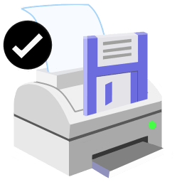 ModernXP 47 Printer Save Ok icon