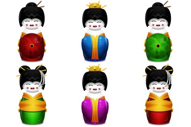 Geisha Icons
