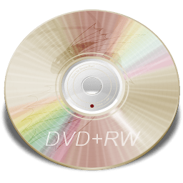 Hardware DVD plus RW icon