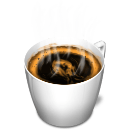Cup 3 coffee hot icon
