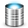 Recycle bin metal icon