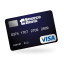 Visa credit card icon