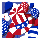 Independence Day 5 Hat Balloons icon