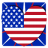 Independence Day 1 Heart icon
