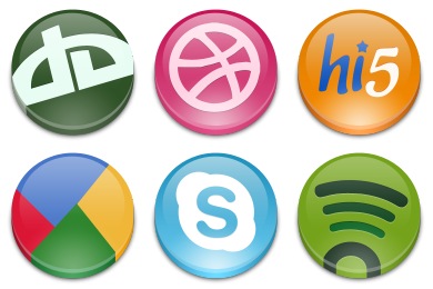 Social Button Icons