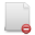 Empty-document-delete icon