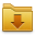 Folder downloads icon