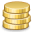 Money gold icon
